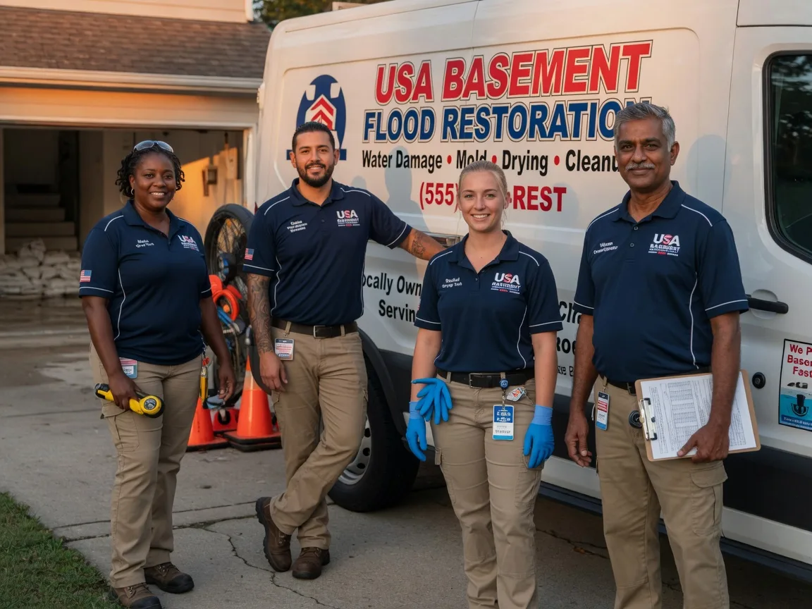 Basement Flood Cleanup company in Waggoner, IL